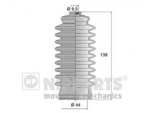 NIPPARTS J2852001 gofruotoji membrana, vairavimas 
 Vairavimas -> Gofruotoji membrana/sandarinimai
45536-12030