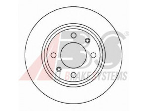 A.B.S. 15841 stabdžių diskas 
 Dviratė transporto priemonės -> Stabdžių sistema -> Stabdžių diskai / priedai
169002, 4246.97, 4246.B1, 4246.R3