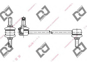DJ PARTS DL1061 šarnyro stabilizatorius 
 Ašies montavimas/vairavimo mechanizmas/ratai -> Stabilizatorius/fiksatoriai -> Savaime išsilyginanti atrama
B26R-34-170, B26R34170
