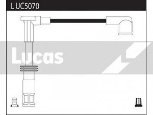 LUCAS ELECTRICAL LUC5070 uždegimo laido komplektas 
 Kibirkšties / kaitinamasis uždegimas -> Uždegimo laidai/jungtys