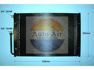 AUTO AIR GLOUCESTER 16-21X14M kondensatorius, oro kondicionierius