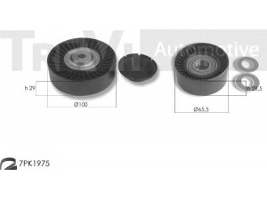 TREVI AUTOMOTIVE KA1135F skriemulių komplektas, V formos rumbuotas diržas 
 Diržinė pavara -> V formos rumbuotas diržas/komplektas -> Cilindrų komplektas