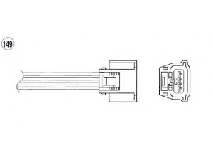 NGK 90848 lambda jutiklis 
 Variklis -> Variklio elektra
226A0 1KT0A, 226A0-1KT0A