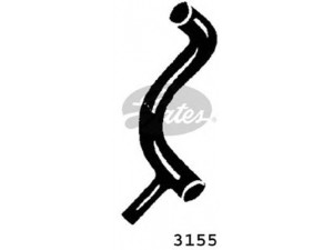 GATES 3155 radiatoriaus žarna 
 Aušinimo sistema -> Žarnelės/vamzdeliai/sujungimai -> Radiatoriaus žarnos
12A1550, 12G2459, GRH240, GRH468