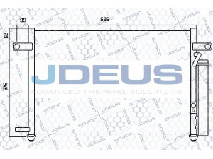 JDEUS 756M08 kondensatorius, oro kondicionierius 
 Oro kondicionavimas -> Kondensatorius
96469288, 96539632, 96834082