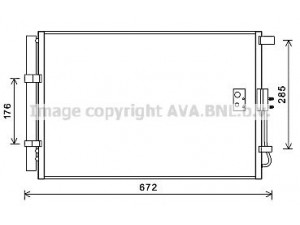 AVA QUALITY COOLING KA5229 kondensatorius, oro kondicionierius