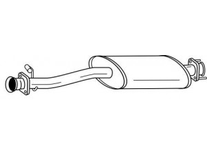 AKS DASIS SG32422 vidurinis duslintuvas
