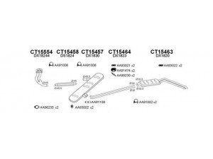 VENEPORTE 150241 išmetimo sistema