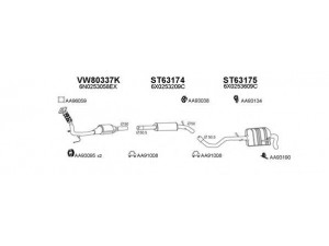 VENEPORTE 630014 išmetimo sistema