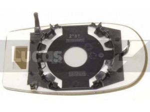 LUCAS ELECTRICAL LR-0297 veidrodėlio stiklas, stiklo elementas 
 Kėbulas -> Langai/veidrodėliai -> Veidrodėlis