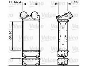 VALEO 818841 tarpinis suslėgto oro aušintuvas, kompresorius 
 Variklis -> Oro tiekimas -> Įkrovos agregatas (turbo/superįkrova) -> Tarpinis suslėgto oro aušintuvas
1440-H9, 1440H9, 1440-H9, 1440H9