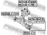 FEBEST MZAB-CX9S valdymo svirties/išilginių svirčių įvorė
TD11-34-300B, TD11-34-350B