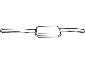 AKS DASIS SG35410 vidurinis duslintuvas