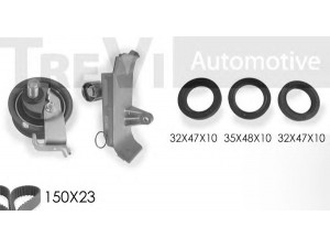 TREVI AUTOMOTIVE KD1346S paskirstymo diržo komplektas 
 Techninės priežiūros dalys -> Papildomas remontas