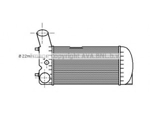 AVA QUALITY COOLING AI4073 tarpinis suslėgto oro aušintuvas, kompresorius 
 Variklis -> Oro tiekimas -> Įkrovos agregatas (turbo/superįkrova) -> Tarpinis suslėgto oro aušintuvas
034145805E, 035145805C, 035145805E