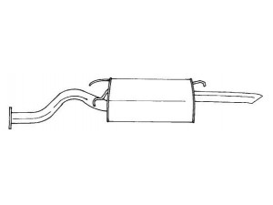 AKS DASIS SG65664 galinis duslintuvas