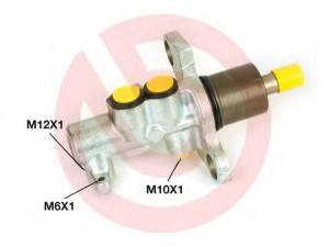 BREMBO M 85 036 pagrindinis cilindras, stabdžiai 
 Stabdžių sistema -> Pagrindinis stabdžių cilindras
010623, 24212517133, 0986480966