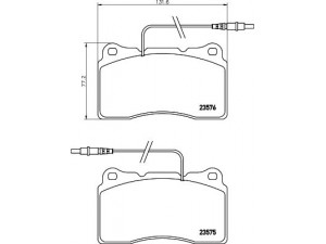 HELLA PAGID 8DB 355 018-671 stabdžių trinkelių rinkinys, diskinis stabdys 
 Techninės priežiūros dalys -> Papildomas remontas
9404254608, 9467529687, 425207