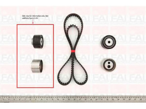 FAI AutoParts TBK111 paskirstymo diržo komplektas 
 Techninės priežiūros dalys -> Papildomas remontas
9400831409, 9400831629, 9467538580