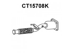 VENEPORTE CT15708K katalizatoriaus keitiklis 
 Išmetimo sistema -> Katalizatoriaus keitiklis
1400592680, 9467635780, 9467635880