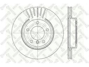 STELLOX 6020-1540V-SX stabdžių diskas 
 Stabdžių sistema -> Diskinis stabdys -> Stabdžių diskas
34111164539, 34116757526