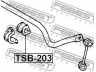 FEBEST TSB-203 skersinio stabilizatoriaus įvorių komplektas 
 Ašies montavimas/vairavimo mechanizmas/ratai -> Stabilizatorius/fiksatoriai -> Sklendės
48815-42030