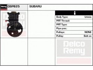 DELCO REMY DSP825 hidraulinis siurblys, vairo sistema 
 Vairavimas -> Vairo pavara/siurblys