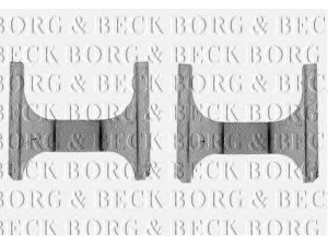 BORG & BECK BBK1130 priedų komplektas, diskinių stabdžių trinkelės 
 Stabdžių sistema -> Diskinis stabdys -> Stabdžių dalys/priedai