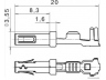 HERTH+BUSS ELPARTS 50253280088 apspaudimo jungtis
12521436206, 1436206, 2R8T-14474-BA