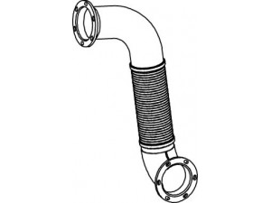 DINEX 54213 išleidimo kolektorius 
 Išmetimo sistema -> Išmetimo vamzdžiai
632.490.0110, 632.490.0110