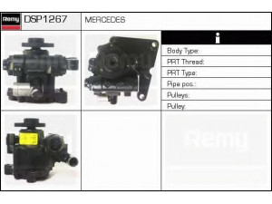 DELCO REMY DSP1267 hidraulinis siurblys, vairo sistema 
 Vairavimas -> Vairo pavara/siurblys
0034660201, 0034660301