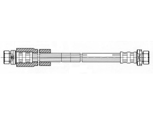CEF 512203 stabdžių žarnelė 
 Stabdžių sistema -> Stabdžių žarnelės
1207358, 1213135, 1426700, 2N112282AC