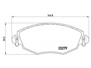 BREMBO P 24 060 stabdžių trinkelių rinkinys, diskinis stabdys 
 Techninės priežiūros dalys -> Papildomas remontas
1121894, 1126718, 1204843, 1250688