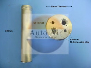 AUTO AIR GLOUCESTER 31-0525 džiovintuvas, oro kondicionierius 
 Oro kondicionavimas -> Džiovintuvas
7700836314