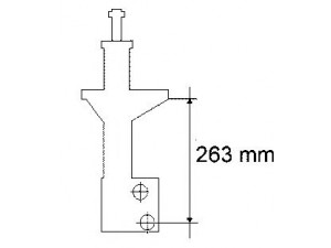 SACHS 197 008 amortizatorius