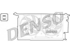 DENSO DER21018 ventiliatorius, radiatoriaus 
 Aušinimo sistema -> Oro aušinimas
1250F0, 125371, 1253J0, 125473