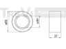 TREVI AUTOMOTIVE WB1840 rato guolio komplektas 
 Ašies montavimas/vairavimo mechanizmas/ratai -> Rato stebulė/montavimas -> Rato guolis
321498625A, 321498625C, 321498625D