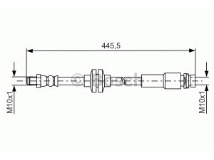 BOSCH 1 987 481 668 stabdžių žarnelė 
 Stabdžių sistema -> Stabdžių žarnelės
1681131, AV612282AC