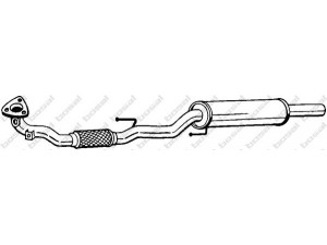 BOSAL 281-483 išleidimo kolektorius 
 Išmetimo sistema -> Išmetimo vamzdžiai
6Q0.253.091AA, 6Q0.253.091S, 6Q0.254.501L
