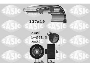 SASIC 1756045 paskirstymo diržo komplektas 
 Techninės priežiūros dalys -> Papildomas remontas
032198119, 032198119, 032198119