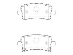 WAGNER WBP24421B stabdžių trinkelių rinkinys, diskinis stabdys 
 Techninės priežiūros dalys -> Papildomas remontas
1026198, 13237765, 13343450, 1605103