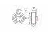AUTEX 641271 įtempiklio skriemulys, paskirstymo diržas
06B109243B, 06B109243B, 06B109243B