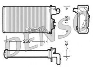 DENSO DRR09010 šilumokaitis, salono šildymas 
 Šildymas / vėdinimas -> Šilumokaitis
60806046, 60809015, 75826990, 60806046