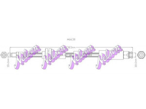 Brovex-Nelson H6630 stabdžių žarnelė 
 Stabdžių sistema -> Stabdžių žarnelės
51800680, 1563598, 9S512078AA, 51800680