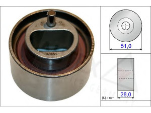 AUTEX 654824 įtempiklio skriemulys, paskirstymo diržas 
 Techninės priežiūros dalys -> Papildomas remontas
1A00-12-700, 1A00-12-700, 12810-76G00