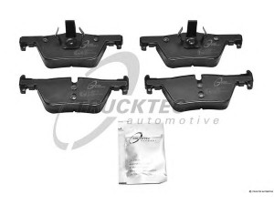 TRUCKTEC AUTOMOTIVE 08.34.155 stabdžių trinkelių rinkinys, diskinis stabdys
34 20 6 799 809, 34 21 6 850 569