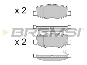 BREMSI BP3398 stabdžių trinkelių rinkinys, diskinis stabdys 
 Techninės priežiūros dalys -> Papildomas remontas
68003776AA, 68003776AA, K68003776AA