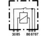 HELLA 4RA 933 791-061 relė, pagrindinė srovė
14038790, 1 235 893, 3 539 335 M92