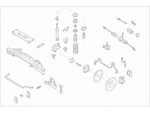 LEMFÖRDER SMART-FORTW-FL003 vairavimo mechanizmas; rato pakaba 
 Ašies montavimas/vairavimo mechanizmas/ratai -> Prekių paieška pagal schemą