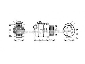 AVA QUALITY COOLING BWK336 kompresorius, oro kondicionierius 
 Oro kondicionavimas -> Kompresorius/dalys
64526918749